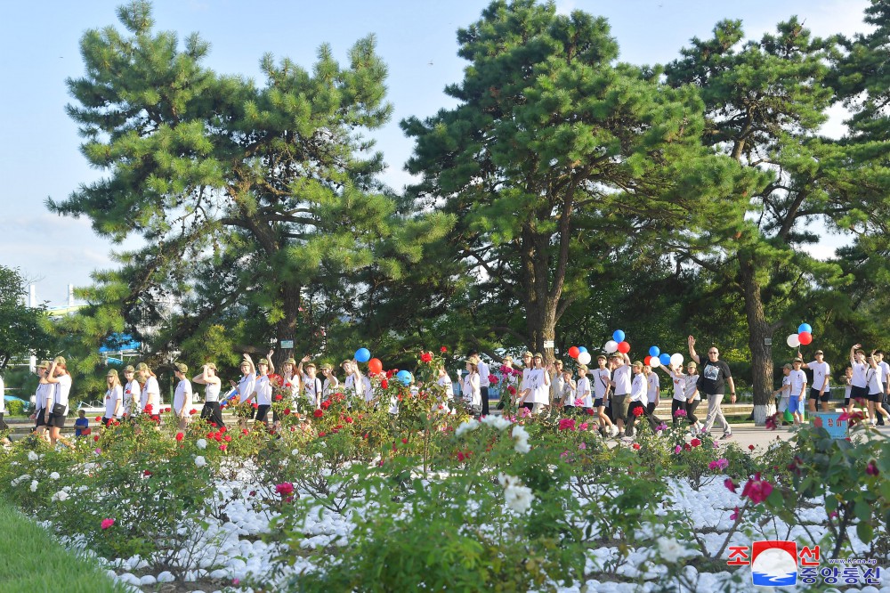 Ceremony of DPRK-Russia Children's Friendship Camping Held