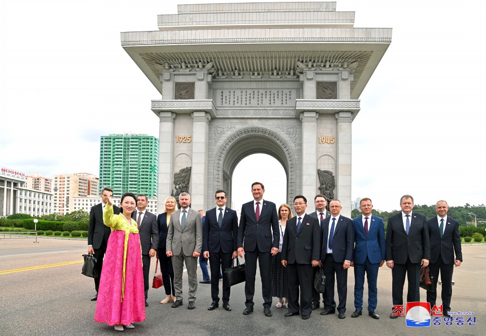 Belarusian Foreign Minister Visits Different Places of DPRK