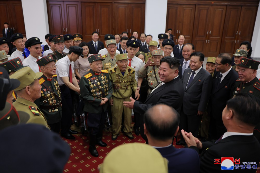 Ceremony of Commemorative March of Columns Symbolic of Units in Fatherland Liberation War Held