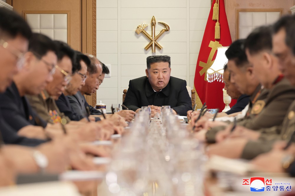 22nd Emergency Enlarged Meeting of Political Bureau of Eighth WPK Central Committee Held