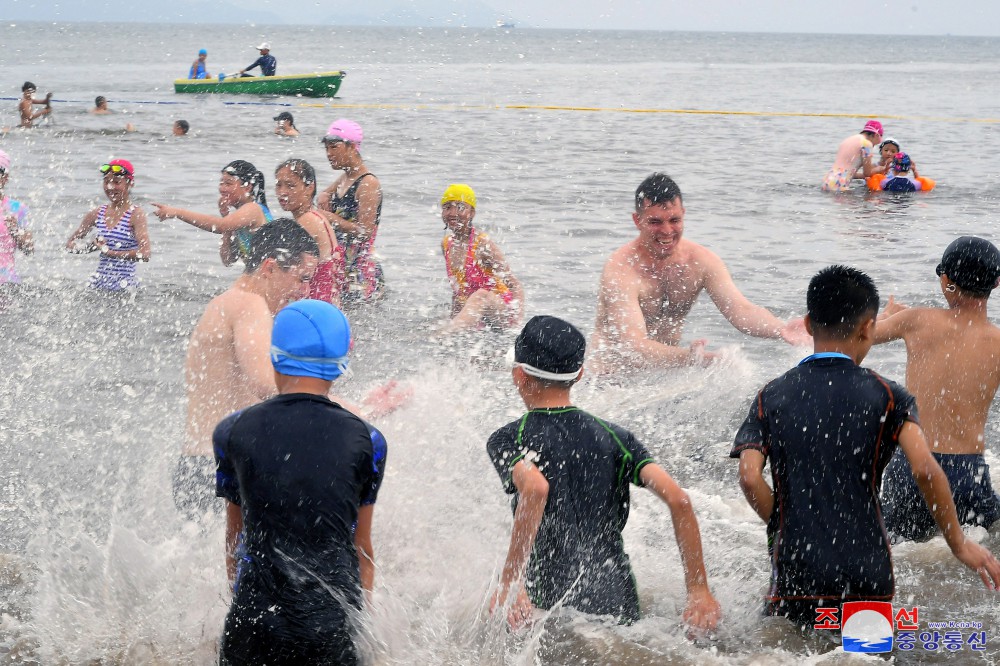 Meeting of DPRK and Russian Schoolchildren's Camping Groups Held