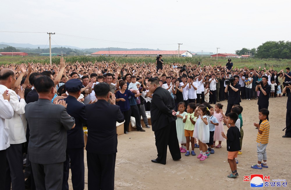 Respected Comrade Kim Jong Un Takes Important Measures for Rehabilitation in Flood-hit Areas