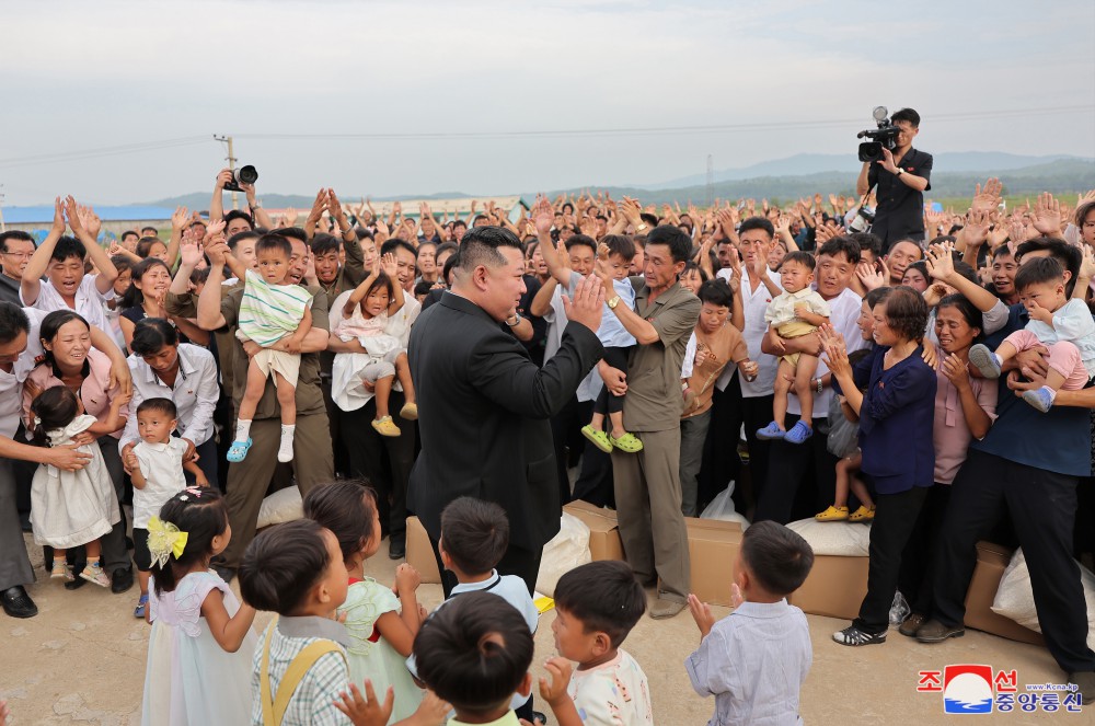 Respected Comrade Kim Jong Un Takes Important Measures for Rehabilitation in Flood-hit Areas