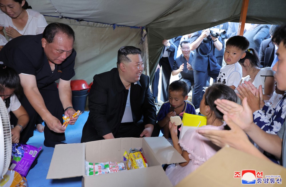 Respected Comrade Kim Jong Un Takes Important Measures for Rehabilitation in Flood-hit Areas