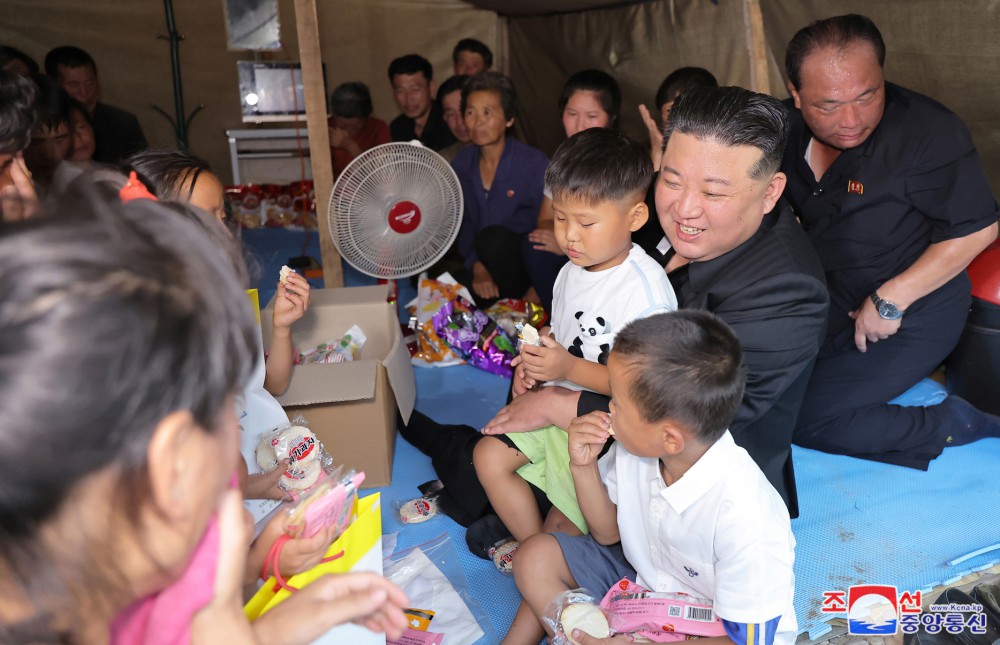 Respected Comrade Kim Jong Un Takes Important Measures for Rehabilitation in Flood-hit Areas