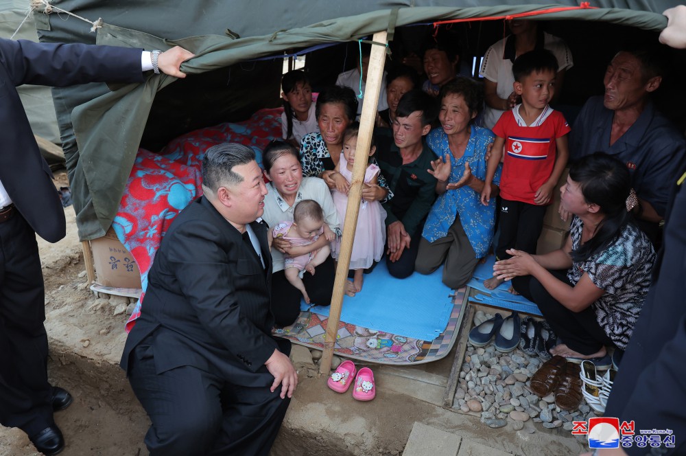 Respected Comrade Kim Jong Un Takes Important Measures for Rehabilitation in Flood-hit Areas