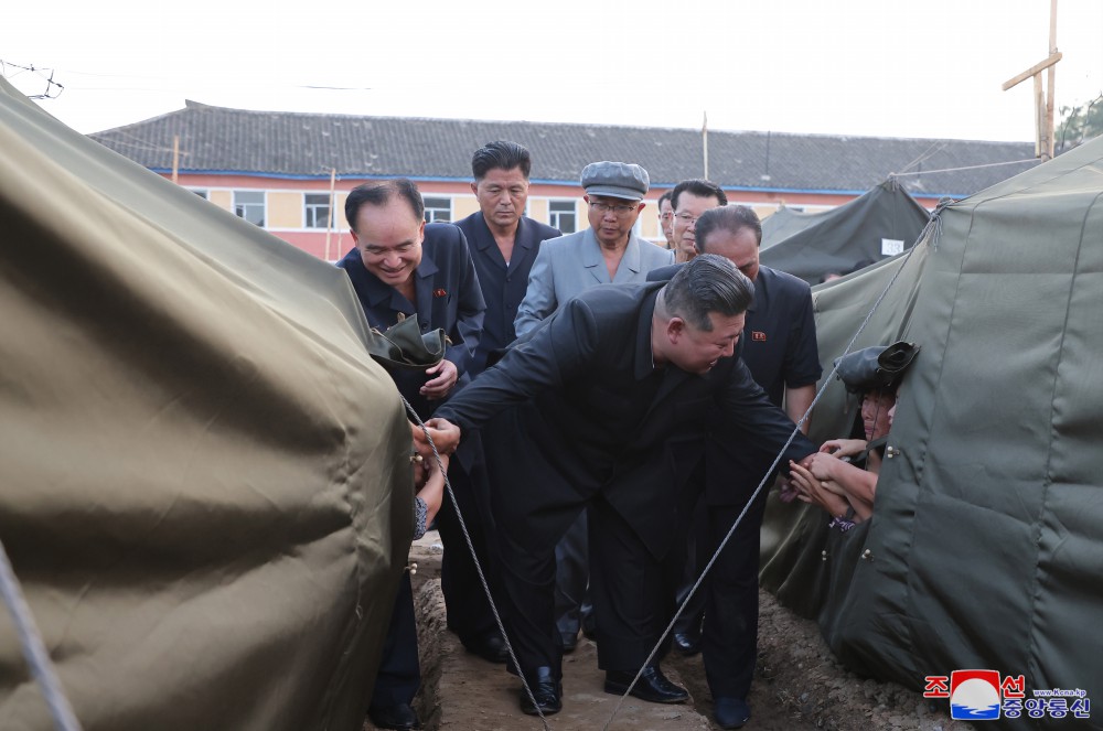 Respected Comrade Kim Jong Un Takes Important Measures for Rehabilitation in Flood-hit Areas