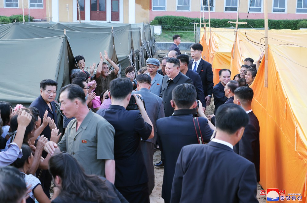 Respected Comrade Kim Jong Un Takes Important Measures for Rehabilitation in Flood-hit Areas