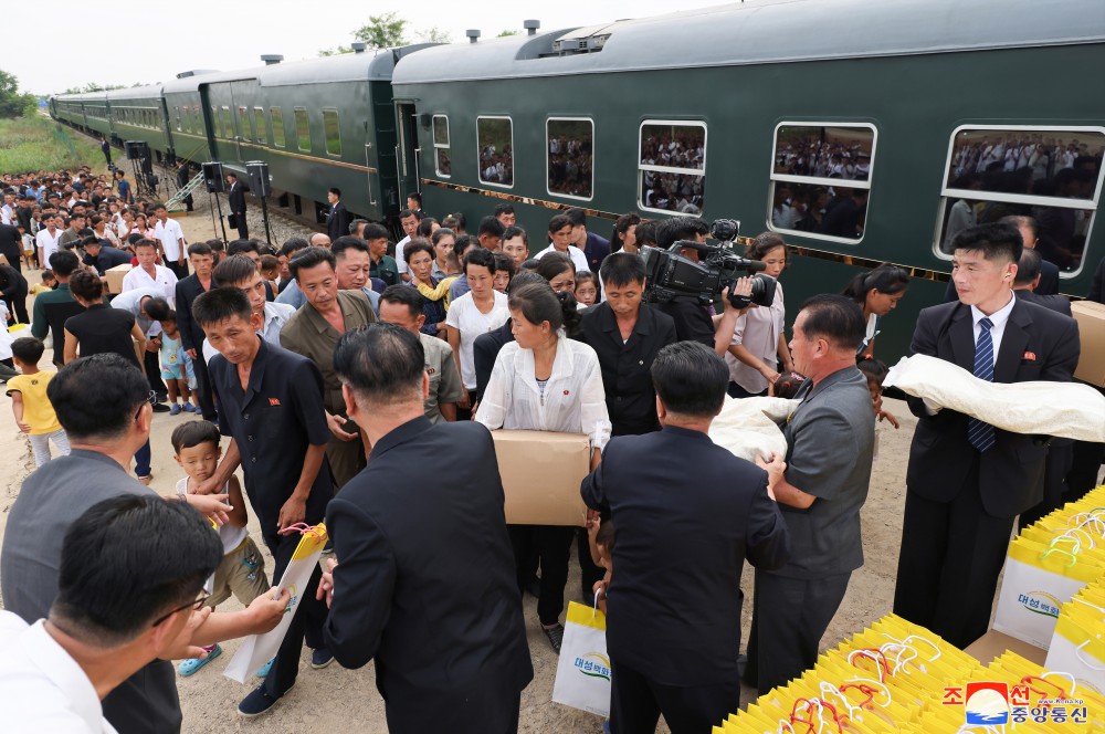 Respected Comrade Kim Jong Un Takes Important Measures for Rehabilitation in Flood-hit Areas