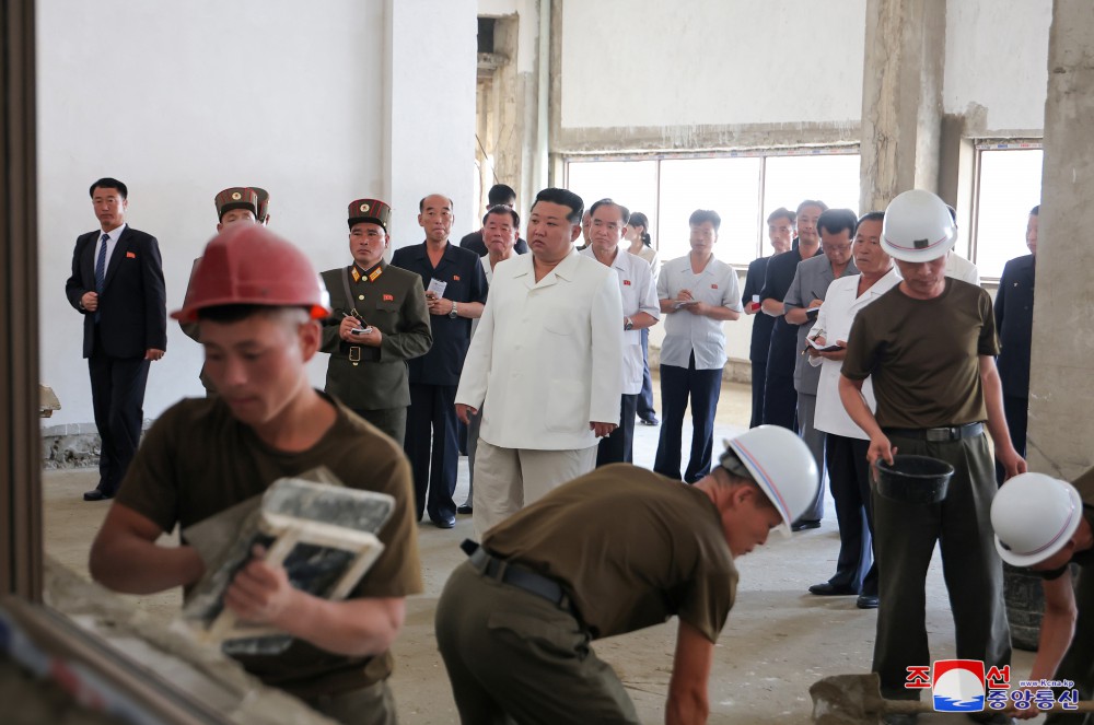 Respected Comrade Kim Jong Un Inspects Regional-Industry Factories under ConstructionHe Takes New Crucial Measures to Hasten Epochal Regional Development and Comprehensive Rejuvenation