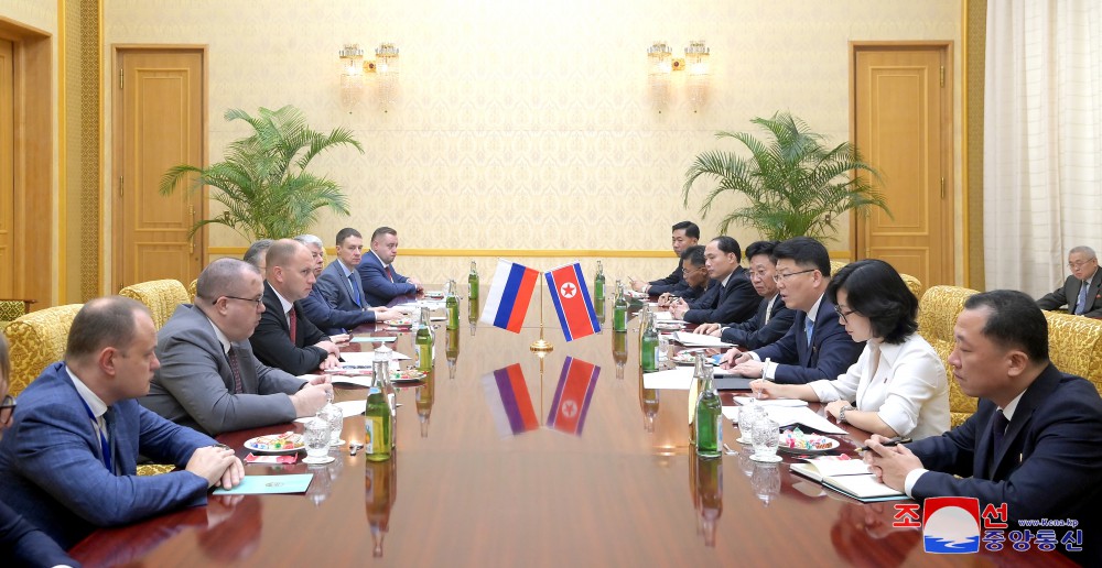 Talks between Senior Economic Officials of DPRK and Russia Held