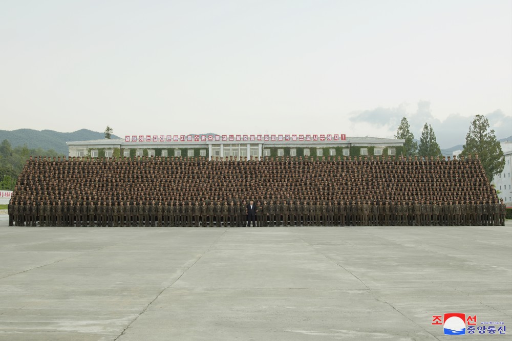 Respected Comrade Kim Jong Un Inspects O Jin U Artillery Academy