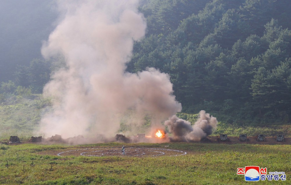 Respected Comrade Kim Jong Un Inspects Training Base of Special Operation Forces of KPA