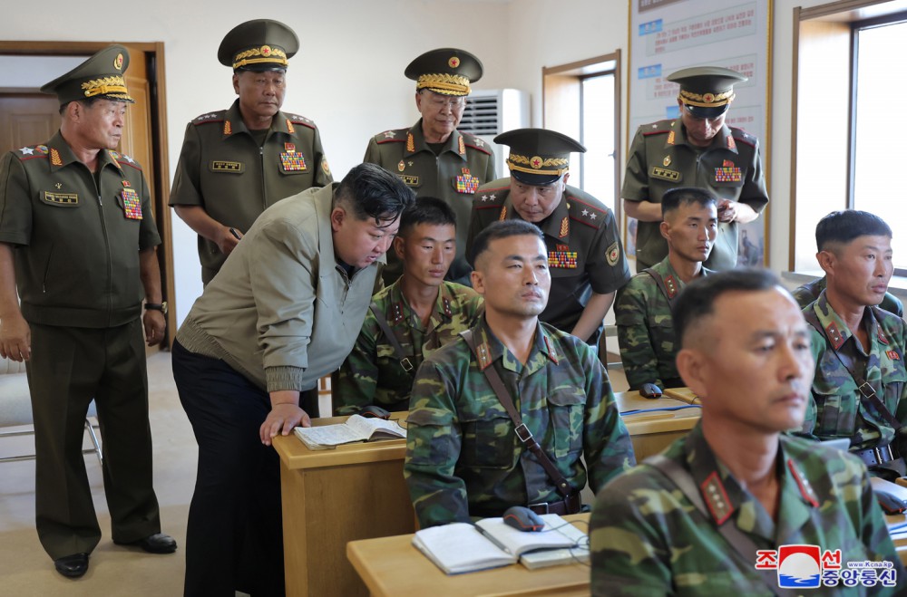 Respected Comrade Kim Jong Un Inspects Training Base of Special Operation Forces of KPA