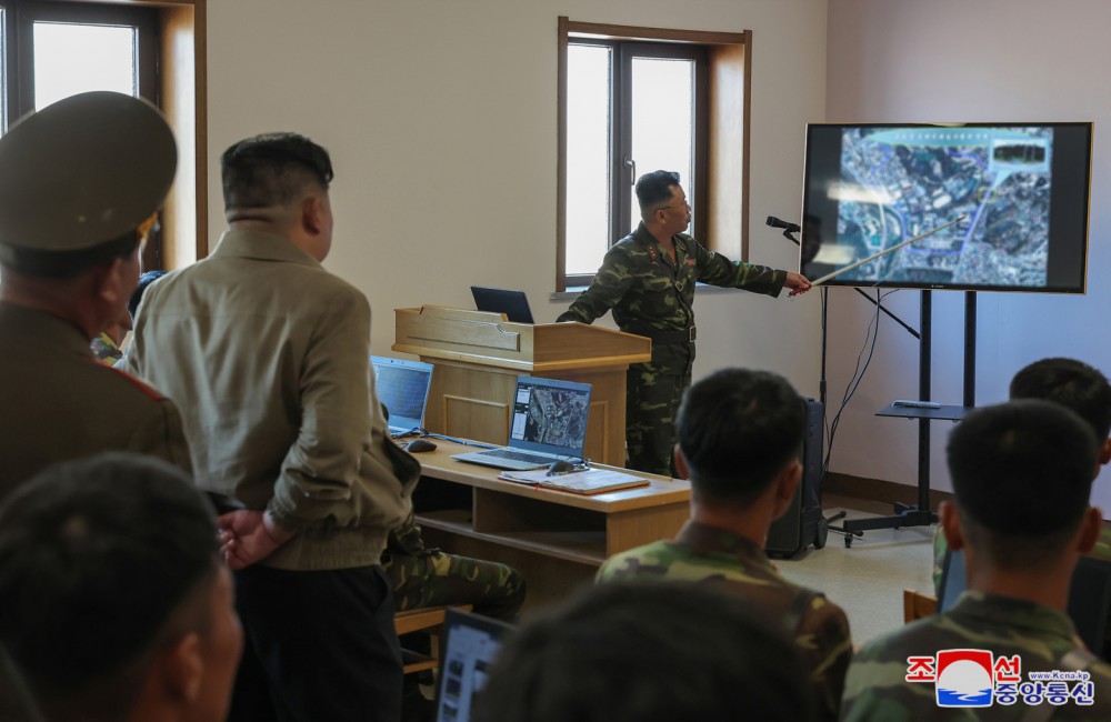 Respected Comrade Kim Jong Un Inspects Training Base of Special Operation Forces of KPA