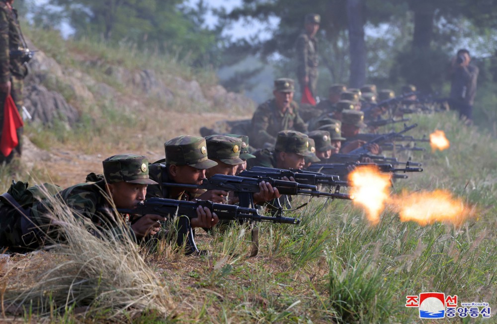 Respected Comrade Kim Jong Un Inspects Training Base of Special Operation Forces of KPA