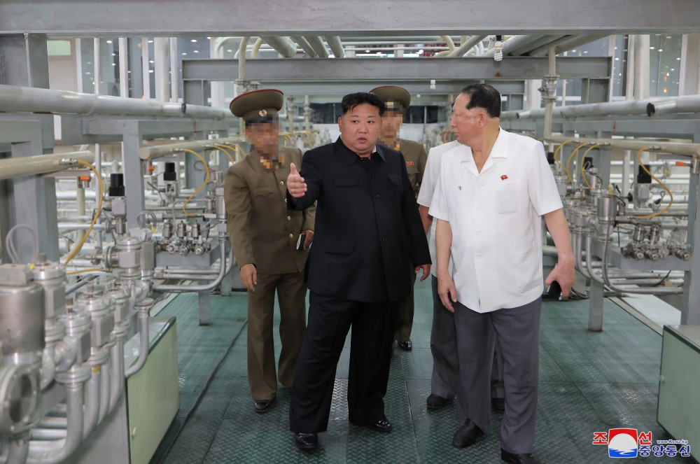 Respected Comrade Kim Jong Un Inspects Nuclear Weapons Institute and Production Base of Weapons-grade Nuclear Materials