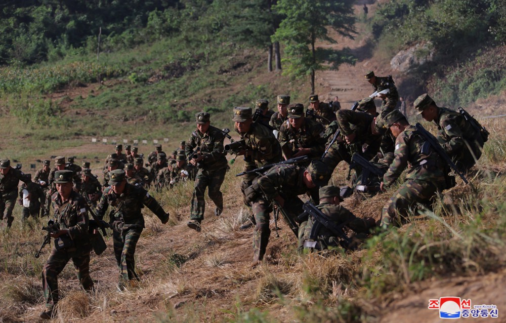 Respected Comrade Kim Jong Un Inspects Training Base of Special Operation Forces of KPA