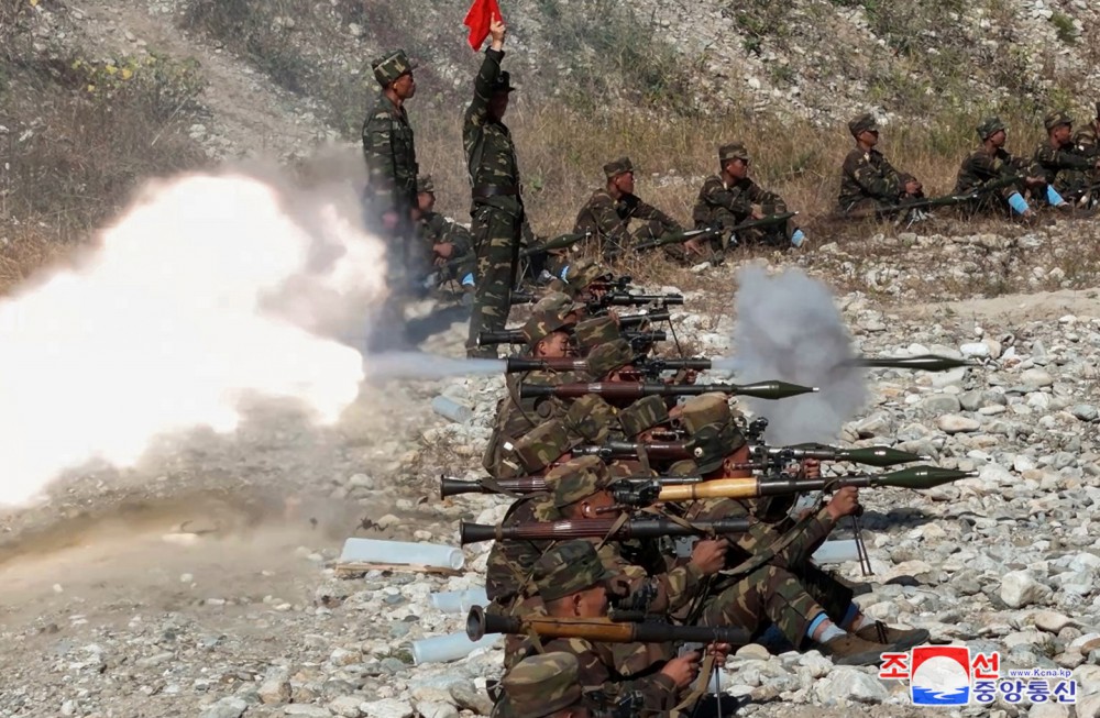 Respected Comrade Kim Jong Un Inspects Training Base of Special Operation Units of KPA in Western Area