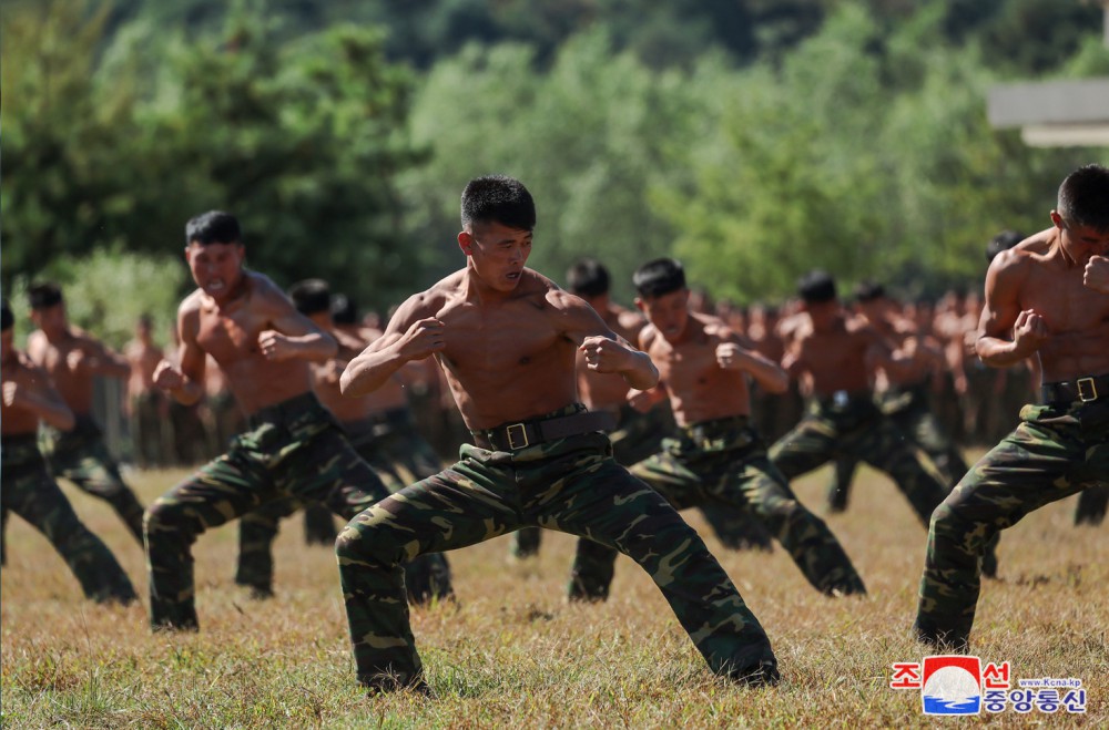 Respected Comrade Kim Jong Un Inspects Training Base of Special Operation Units of KPA in Western Area