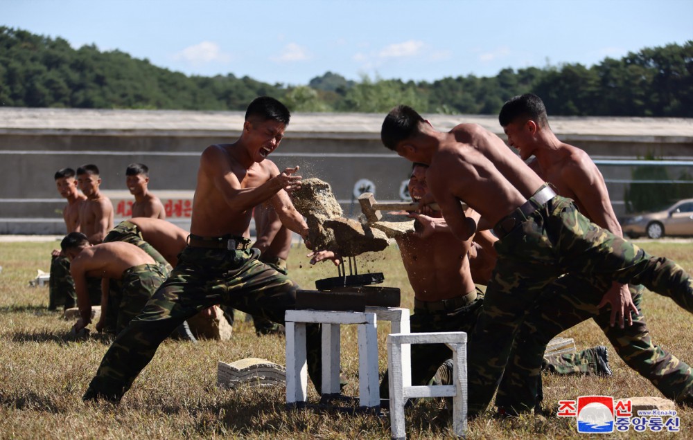 Respected Comrade Kim Jong Un Inspects Training Base of Special Operation Units of KPA in Western Area