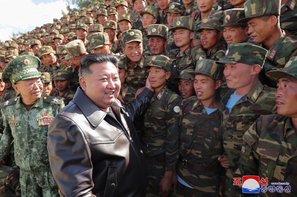 Respected Comrade Kim Jong Un Inspects Training Base of Special Operation Units of KPA in Western Area