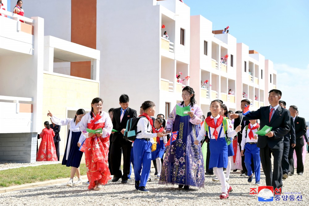 New Houses Built in DPRK