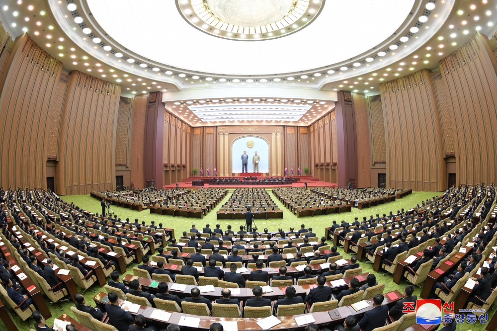 朝鲜民主主义人民共和国第十四届最高人民会议第十一次会议举行