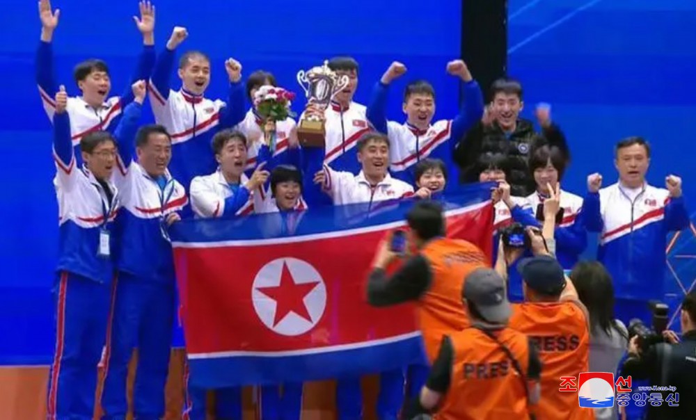 DPRK Wins at Asian Table Tennis Championships