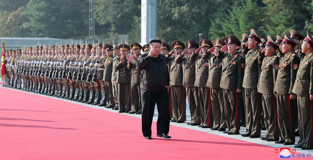 Respected Comrade Kim Jong Un Inspects 2nd Corps Headquarters of KPA