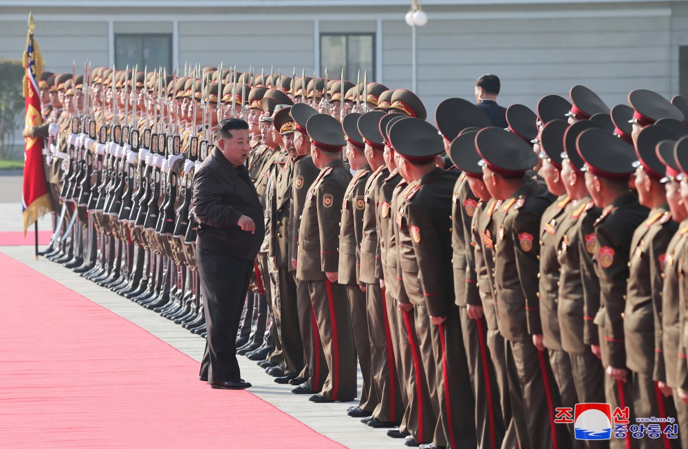 Respected Comrade Kim Jong Un Inspects 2nd Corps Headquarters of KPA