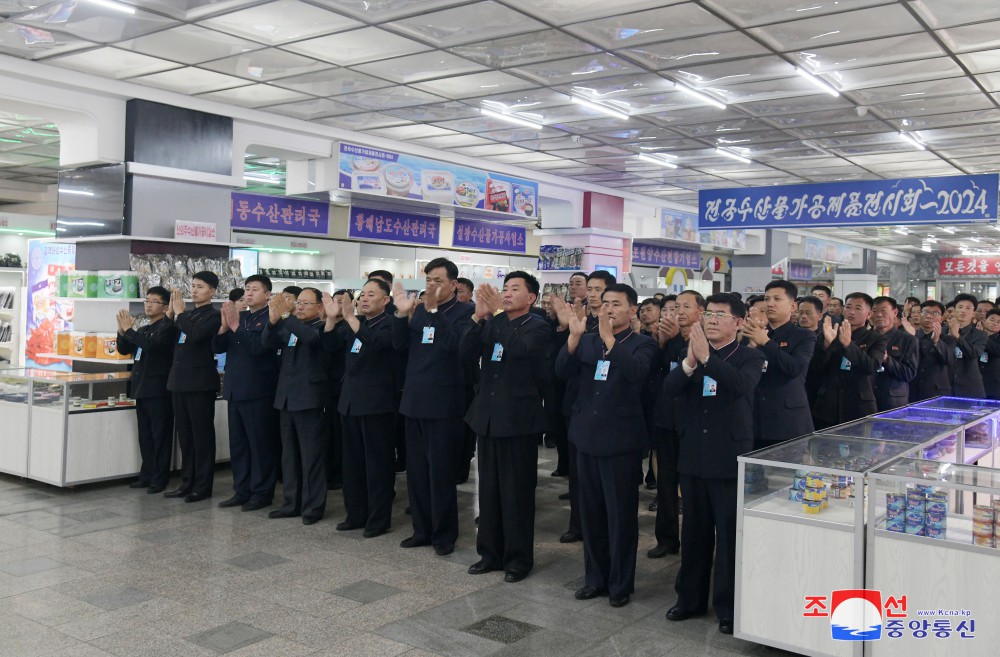 Exhibition of Processed Marine Products Opens in DPRK