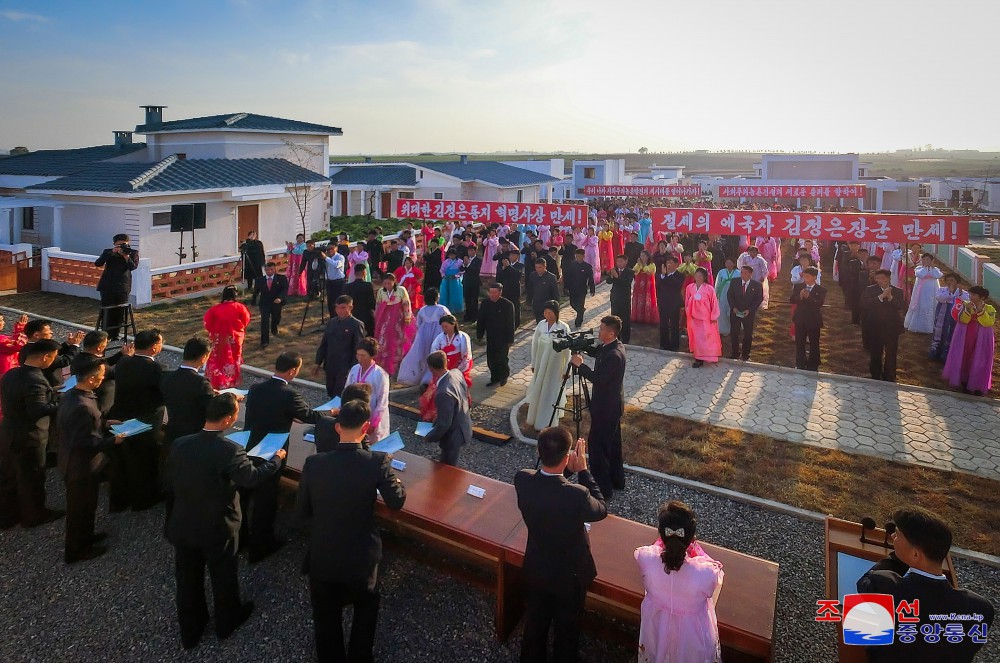 New Houses Built in Rural Area of Sadong District