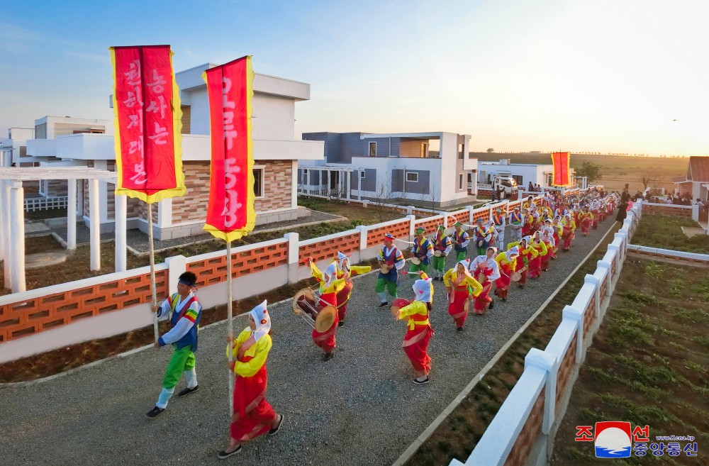 New Houses Built in Rural Area of Sadong District