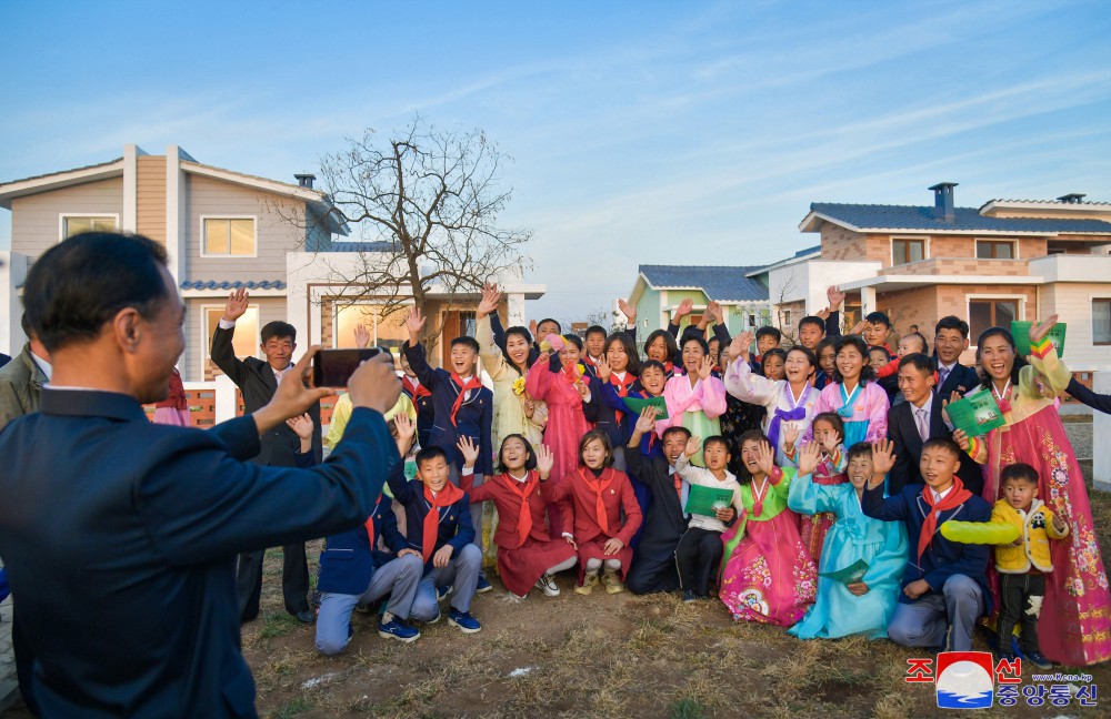 New Houses Built in Rural Area of Sadong District