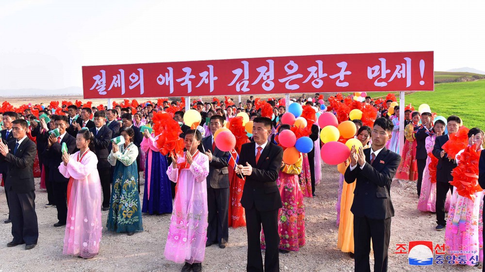 New Houses Built at Rural Village of South Phyongan Province