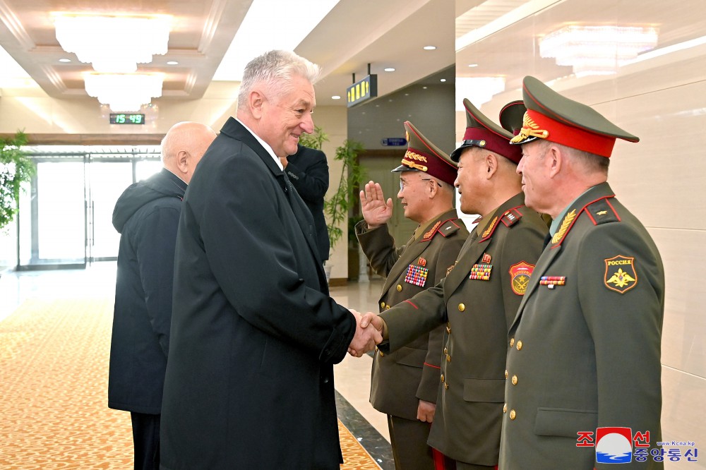 Delegation of Military Academy of General Staff of Armed Forces of Russian Federation Arrives