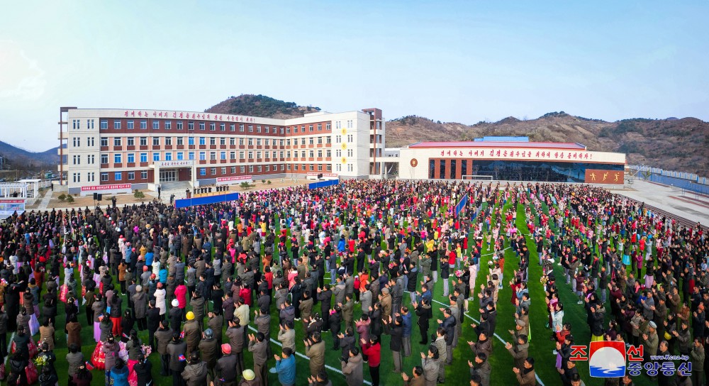 Songga Senior Middle School Inaugurated in DPRK