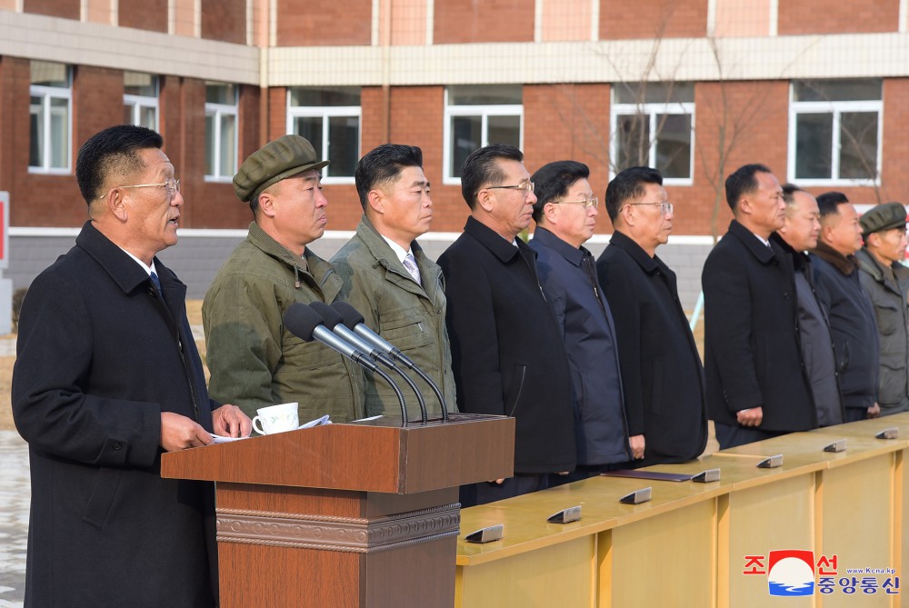 Songga Senior Middle School Inaugurated in DPRK