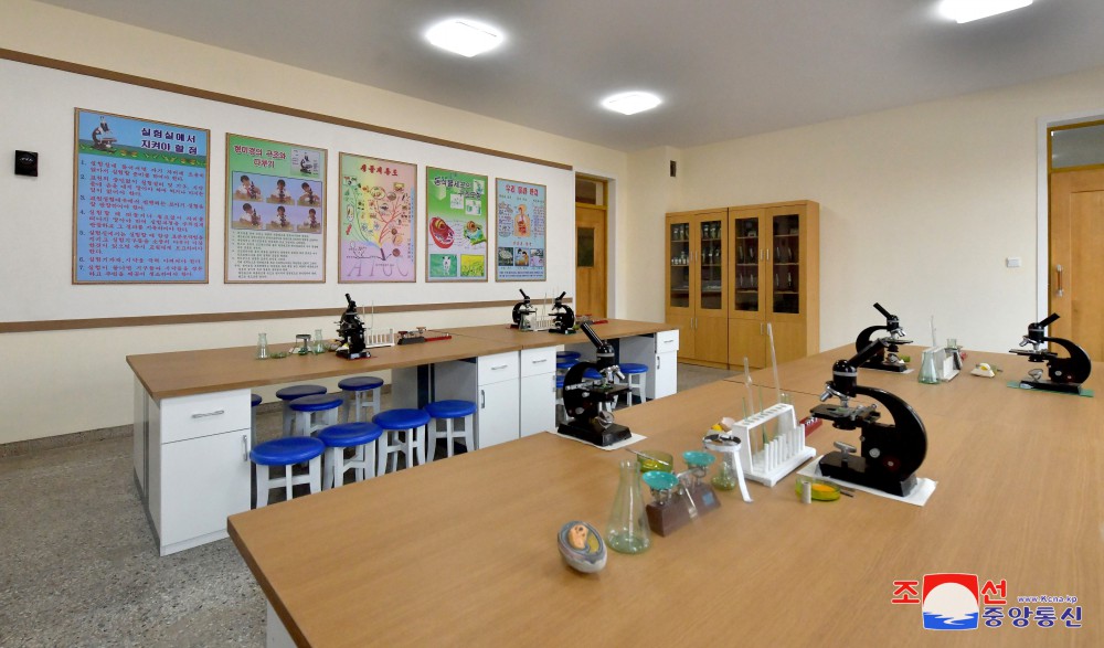 Songga Senior Middle School Inaugurated in DPRK