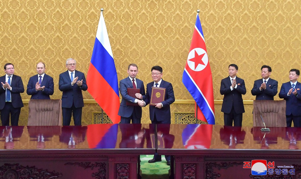 Protocol Signed between DPRK and Russia