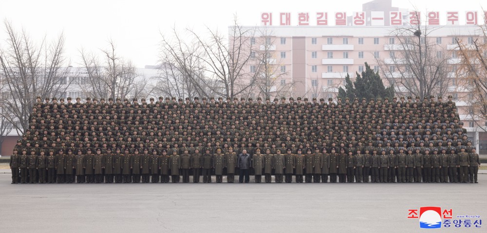 Respected Comrade Kim Jong Un Has Photo Session with Participants in Fourth Conference of Battalion Commanders and Political Instructors of KPA