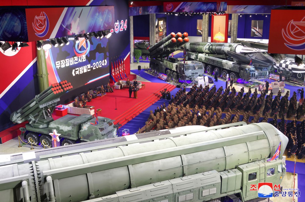 Military Hardware Exhibition Defence Development-2024 Splendidly Opens