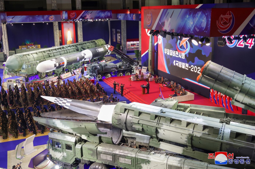 Military Hardware Exhibition Defence Development-2024 Splendidly Opens