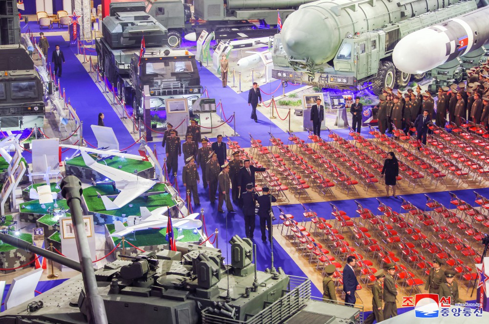 Military Hardware Exhibition Defence Development-2024 Splendidly Opens