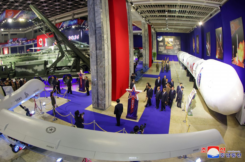 Military Hardware Exhibition Defence Development-2024 Splendidly Opens