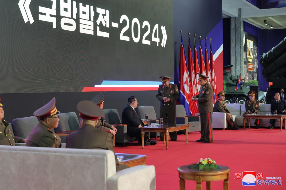 Military Hardware Exhibition Defence Development-2024 Splendidly Opens