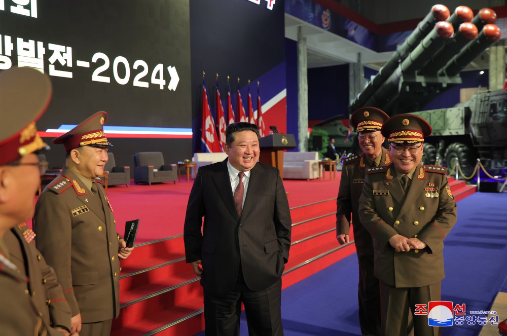 Military Hardware Exhibition Defence Development-2024 Splendidly Opens