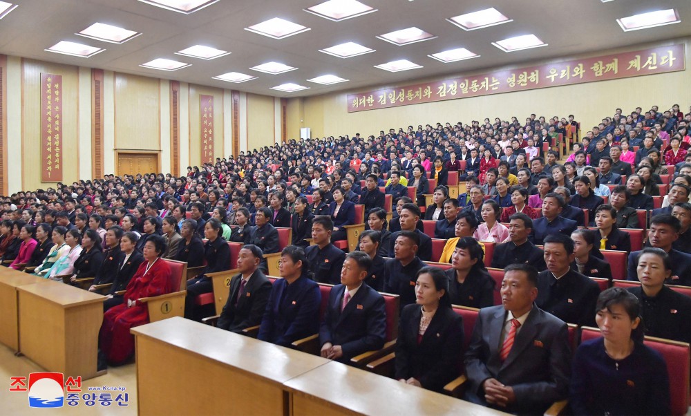 勤労者団体の徳性発表会