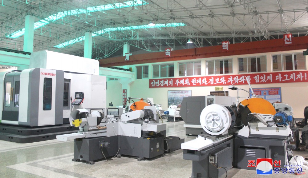 Sariwon Tractor Parts Factory Updated in DPRK